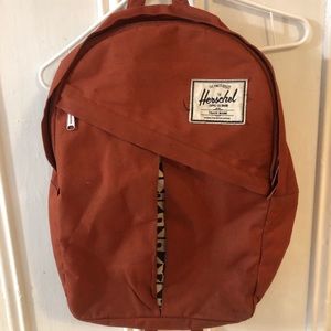 Herschel Parker Backpack - Burnt Orange w Pattern